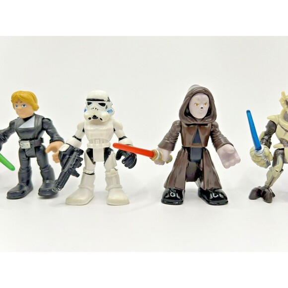 Star Wars Galactic Heroes Action Figure 2" Lot of 6 LFL Hasbro Playskool 2001 - Picture 4 of 10